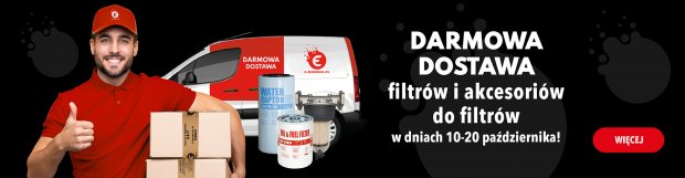 Darmowa dostawa filtrów i akcesoriów