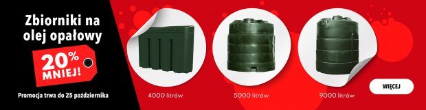 Heating oil tanks 20% off!