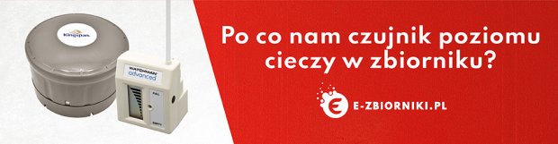 Po co nam czujnik poziomu cieczy w zbiorniku?