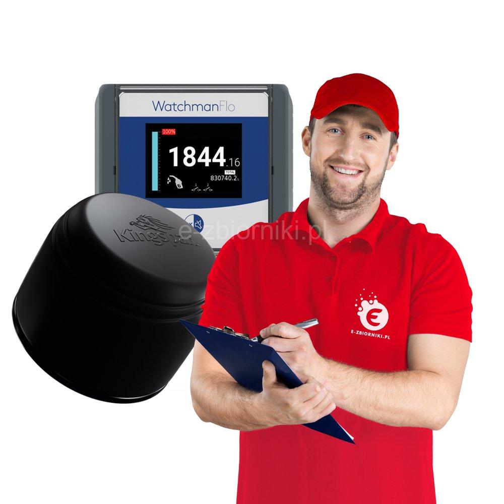 Kingspan Watchman® FLO / Watchman® Radar V2 instalacja ezbiorniki