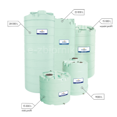 Single skin liquid fertilizer storage tanks with 3" bottom outlet
