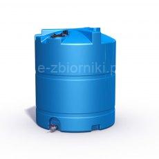 Single skin 1300 l. tank, vertical