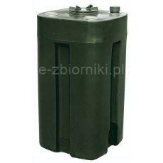 Single skin tank, 200 l., horizontal