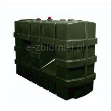 Single skin tank, 1500 l. battery version