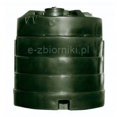Double skin tank, 5000 l., vertical, upper outlet