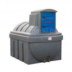 DESO Diesel 2500l. tank with glass filter