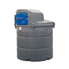 DESO Diesel 1340l. tank with 8m hose reel and glass filter