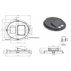 Blower box base