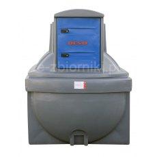 DESO Diesel 2500l. tank with digital flowmeter K600