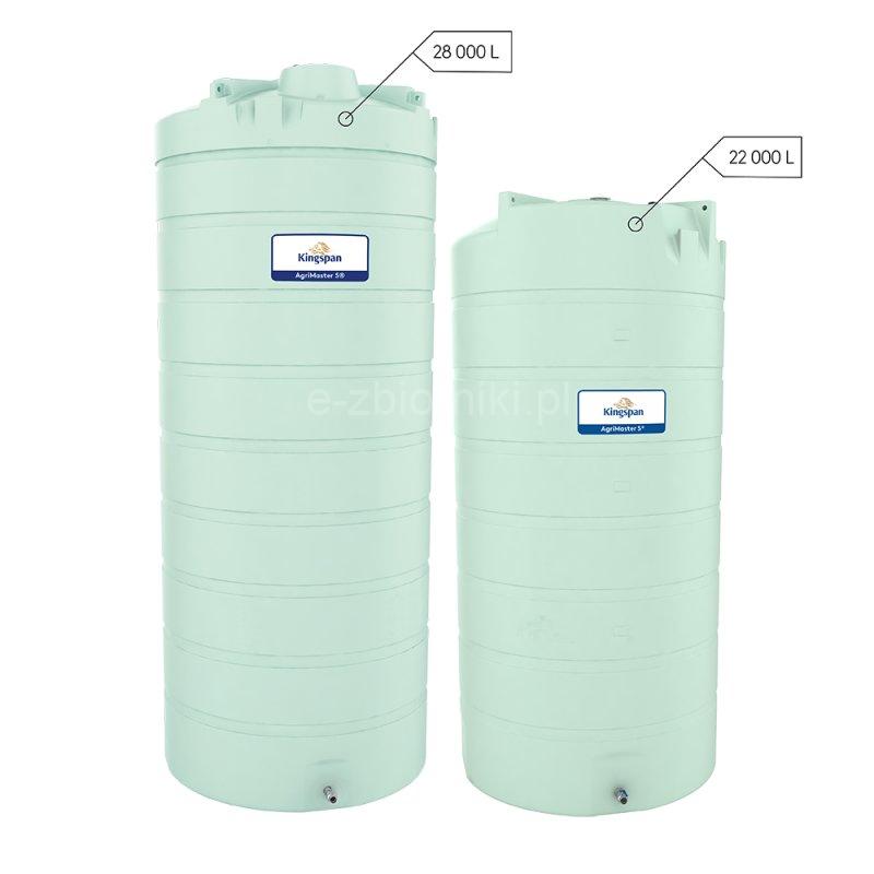 Kingspan Single skin liquid fertilizer storage tanks with 2