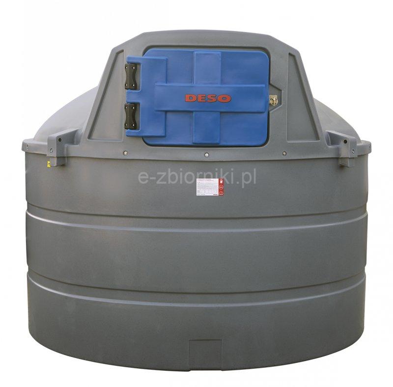 DESO DESO Diesel 5000l. tank with digital flowmeter, glass filter and hose reel