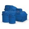 Dwupłaszczowy zbiornik do przechowywania i dystrybucji AdBlue®, pojemność 2350 l.