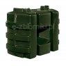 Single skin tank, 600 l., horizontal