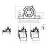 BD/BG/BF non drive end bearing